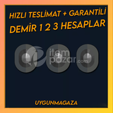 ( HIZLITESLİMAT)TR MAİLLİ DEMİR 1 2 3 HESAPLAR