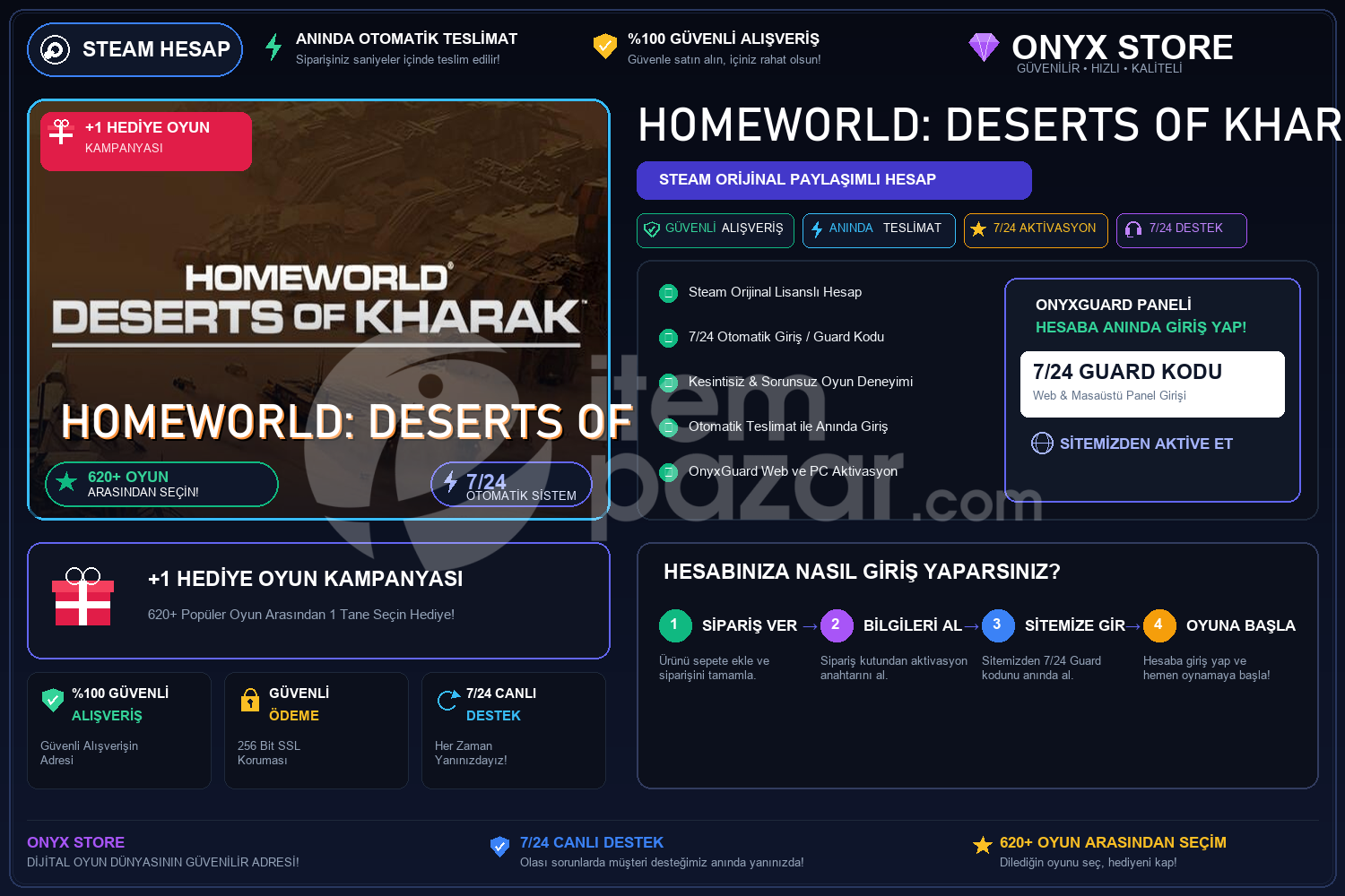 Homeworld: Deserts of Kharak Garantili + Hediye