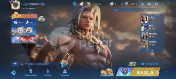 Honor of kings 130 seviye vip 5 hesap 