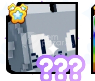 Huge pixel cat