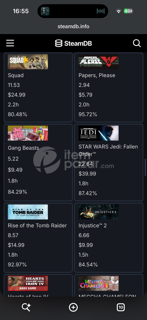 80 oyun olan steam hesabı 