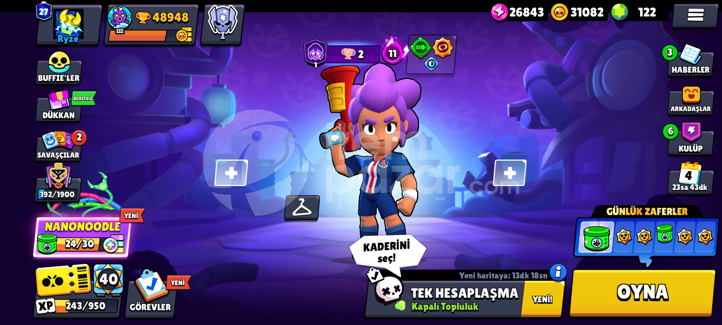 İLK MAİL TESLİM 48K KUPA 101 KARAKTER NADİR!!