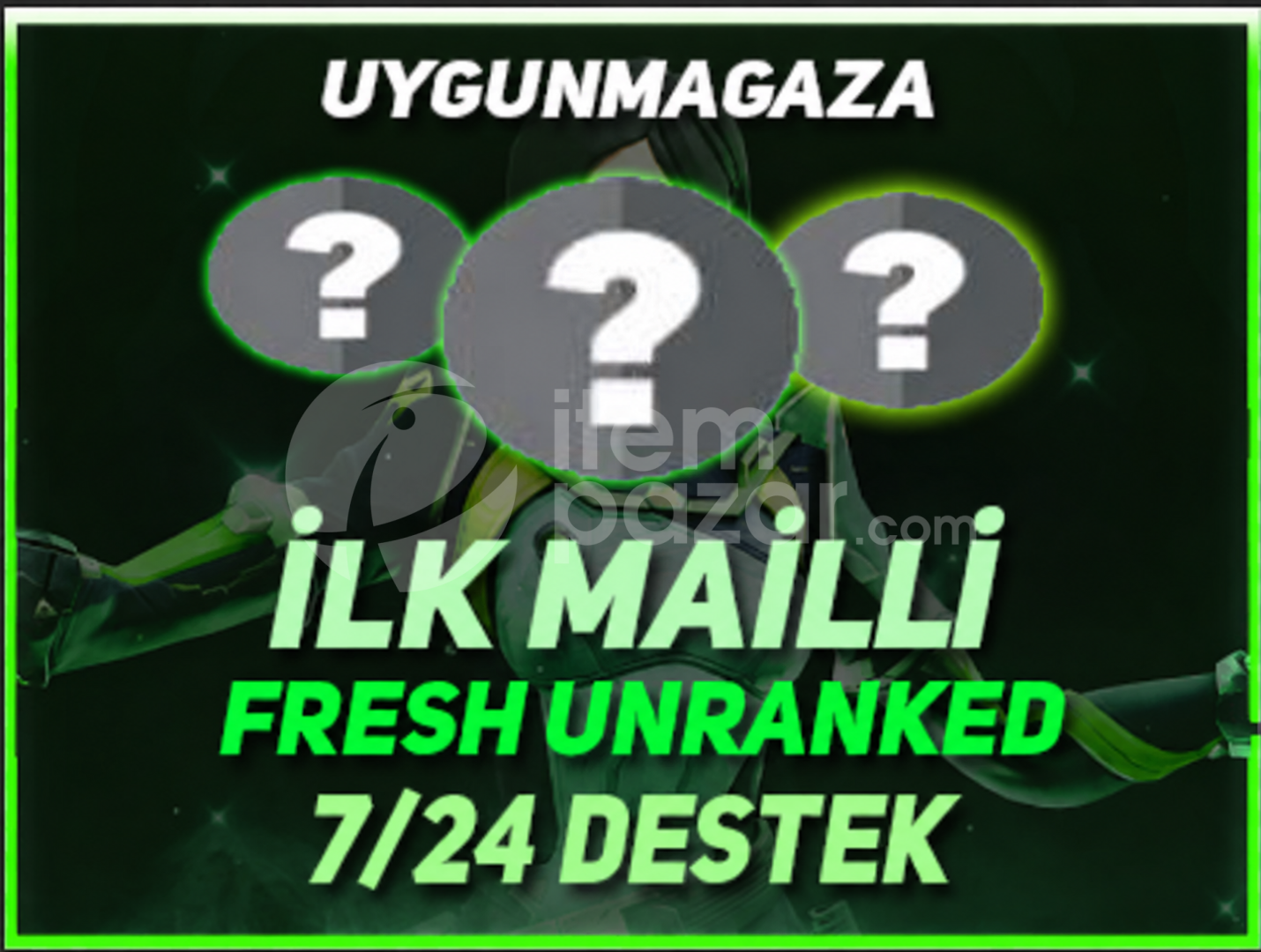 İLK MAİL TÜM BİLGİLER DAHİL UNRANKED +20 LVL