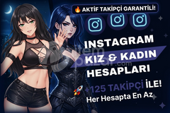 İLK MAİLLİ 125+ Takipçili KIZ TÜRK PROFİL