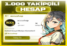 ⚡İNSTA 1K TAKİPÇİLİ KADIN HESAP✅