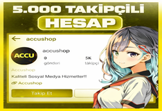 ⚡İNSTA 5K TAKİPÇİLİ KADIN HESAP✅
