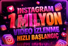 ⭐ Instagram 1 Milyon İzlenme Hızlı ⭐