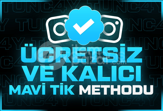 İnstagram 100/100 çalışan Mavi Tik Method