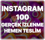 Instagram 100 Gerçek İzlenme - Keşfet Etkili