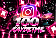✨İnstagram | 100 Kaydetme + Garantili✨