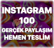 Instagram 100 Organik Paylaşım - Keşfet Etkili
