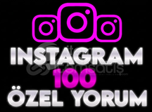 ⭐ INSTAGRAM 100 ÖZEL YORUM 