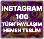 Instagram 100 Türk Paylaşım - Keşfet Etkili