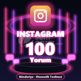 ⚡ Instagram 100 Yorum ⚡