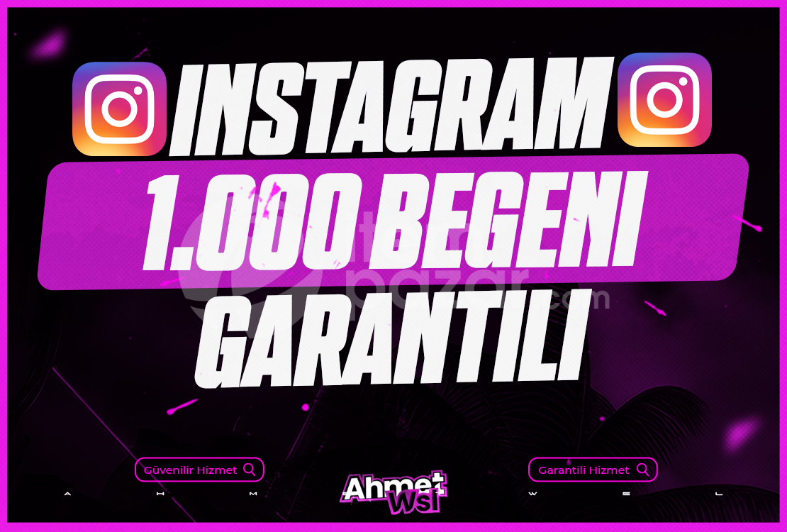 İnstagram 1.000 Beğeni
