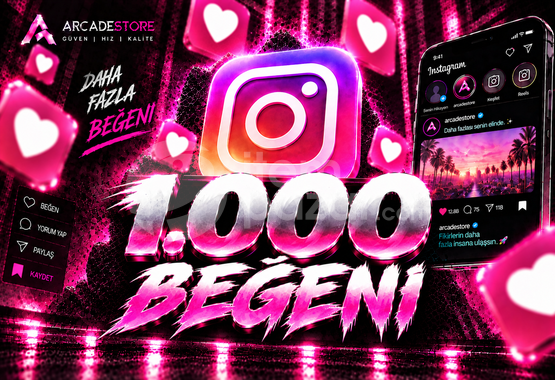 ✨İnstagram | 1000 Beğeni + Garantili✨