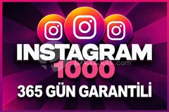 Instagram 1000 Global Beğeni 365 Gün Garantili