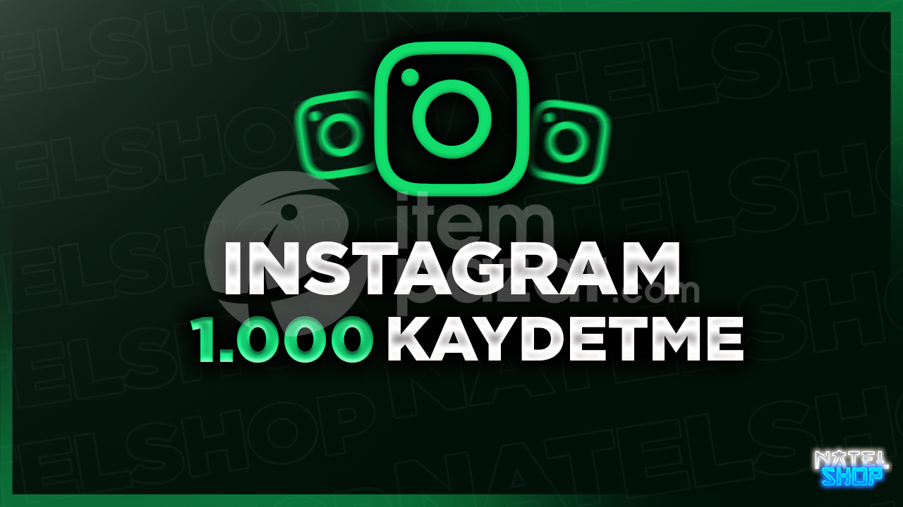 ⭐İnstagram 1000 Kaydetme