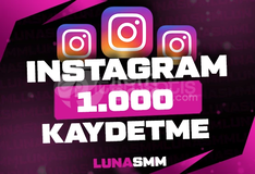[Instagram] 1.000 Kaydetme