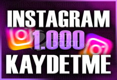 ✨İnstagram | 1000 Kaydetme + Garantili✨