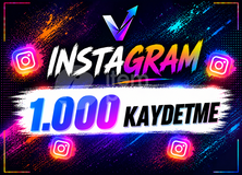 ⭐️İNSTAGRAM 1.000 KAYDETME - HIZLI⭐️