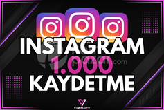 ⭐️INSTAGRAM 1.000 KAYDETME - HIZLI⭐️