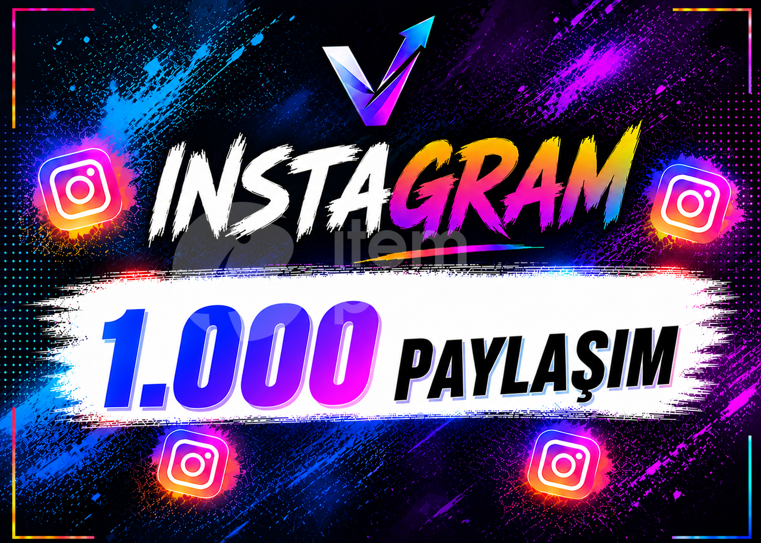 ⭐️İNSTAGRAM 1.000 PAYLAŞIM - HIZLI⭐️