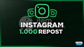 ⭐İnstagram 1000 Repost