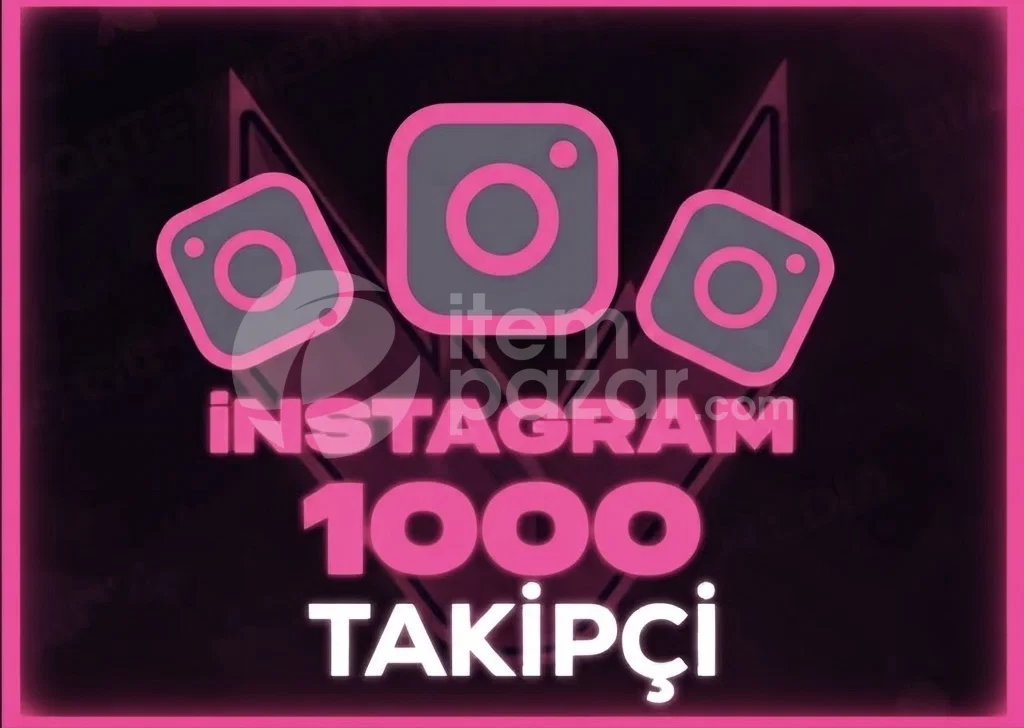 Instagram 1000 Takipçi GARANTİLİ