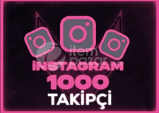 Instagram 1000 Takipçi GARANTİLİ