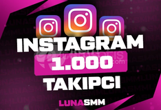 [Instagram] 1.000 Takipçi
