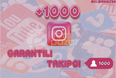İnstagram 1000 Takipçi | Garantili 
