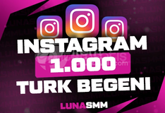 [Instagram] 1.000 Türk Beğeni