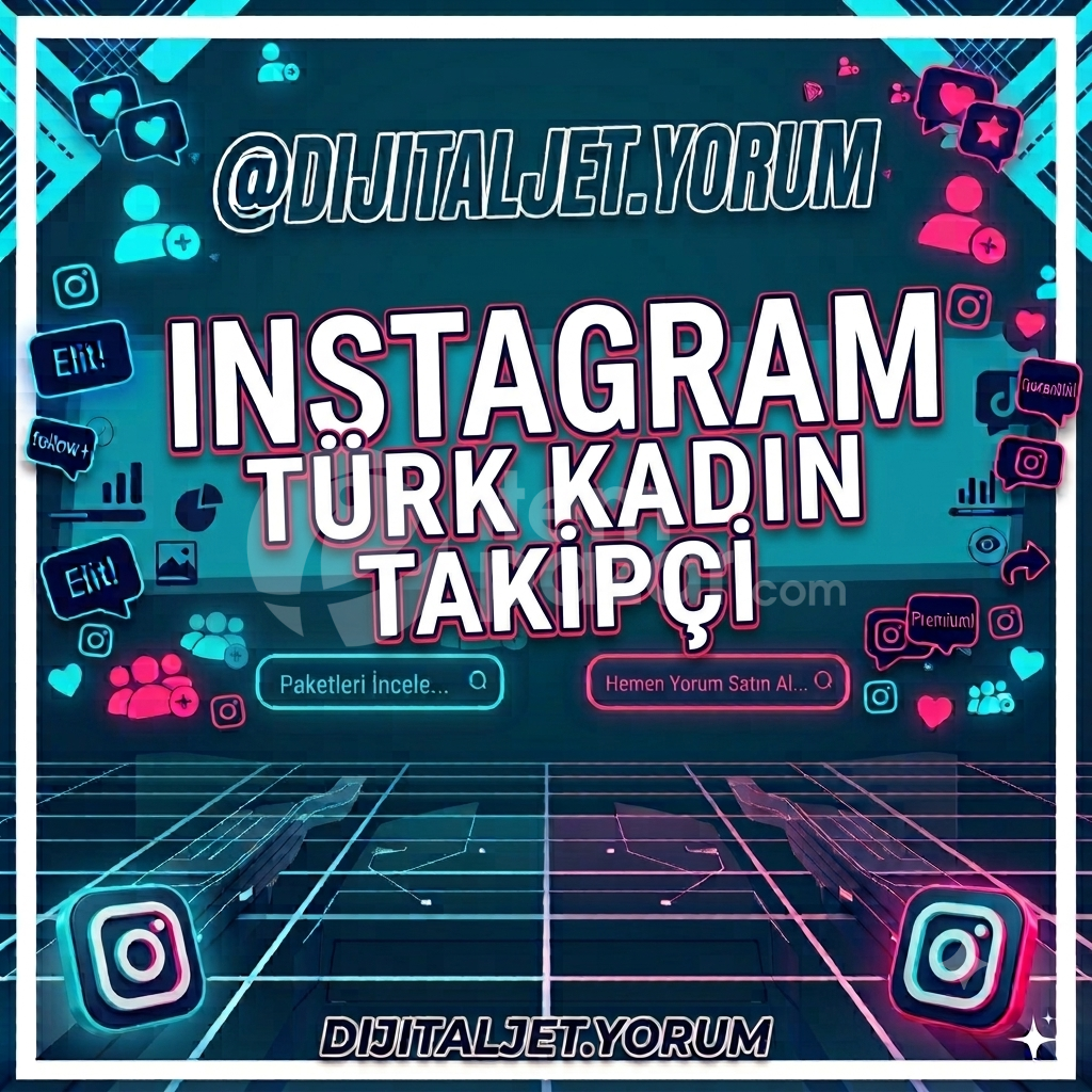 İnstagram 1.000 Türk Kadın Takipçi - Garantili