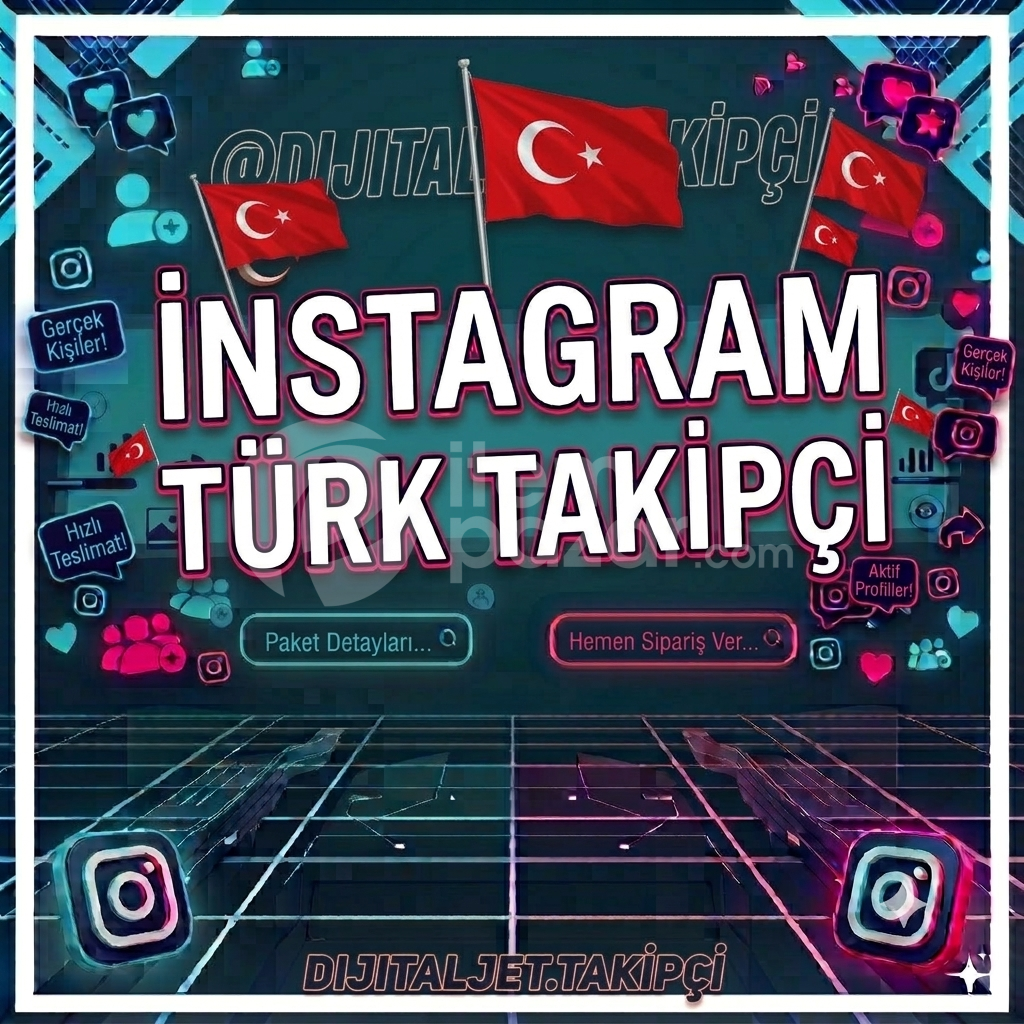 İnstagram 1.000 Türk Takipçi - Garantili