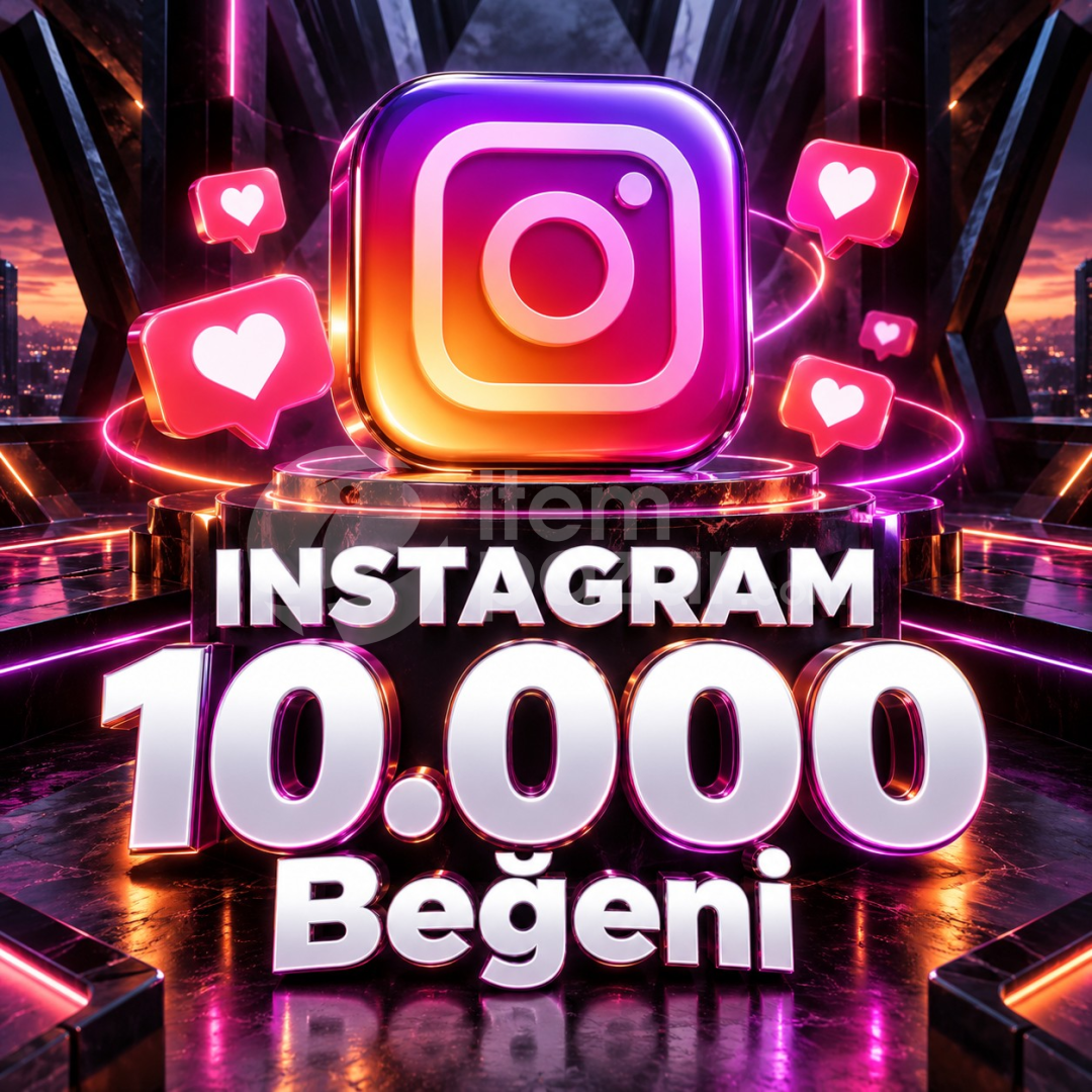 ⭐ Instagram 10.000 Beğeni | Garantili ⭐