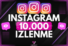 ⭐️INSTAGRAM 10.000 İZLENME - HIZLI⭐️