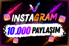 ⭐️İNSTAGRAM 10.000 PAYLAŞIM - HIZLI⭐️