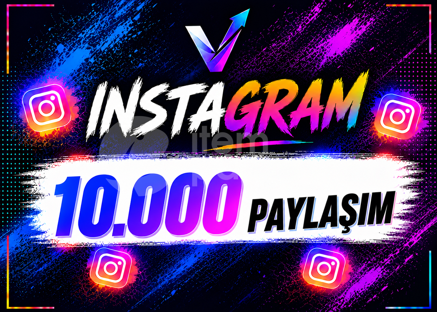⭐️İNSTAGRAM 10.000 PAYLAŞIM - HIZLI⭐️