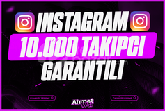 İnstagram 10.000 Takipçi Garantili