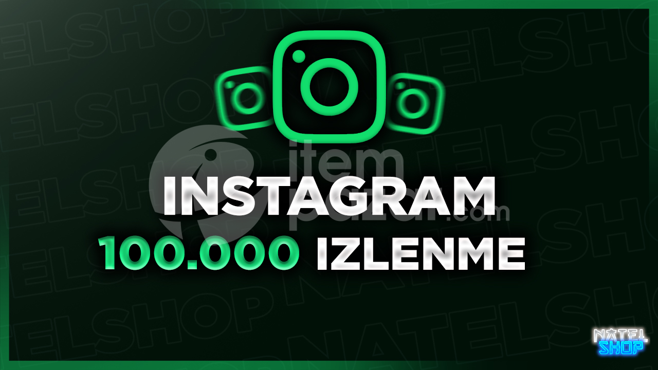 ⭐İnstagram 100000 İzlenme