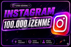 İNSTAGRAM 100000 İZLENME | GARANTİLİ