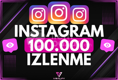 ⭐️INSTAGRAM 100.000 İZLENME - HIZLI⭐️