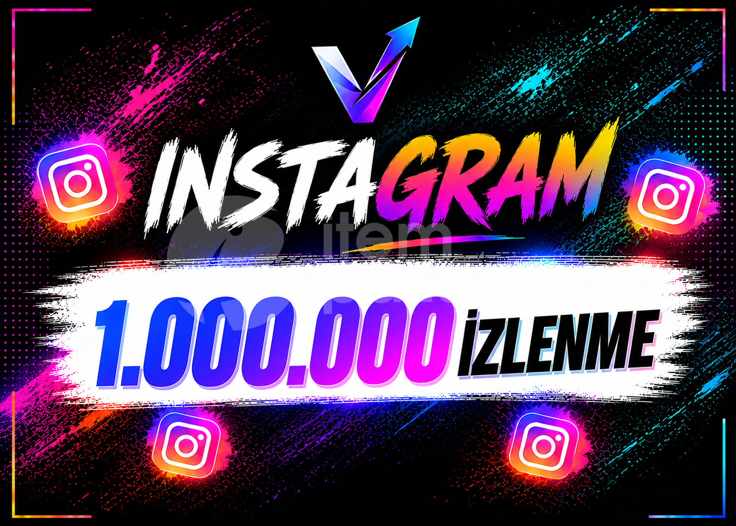 ⭐️İNSTAGRAM 1.000.000 İZLENME - HIZLI⭐️