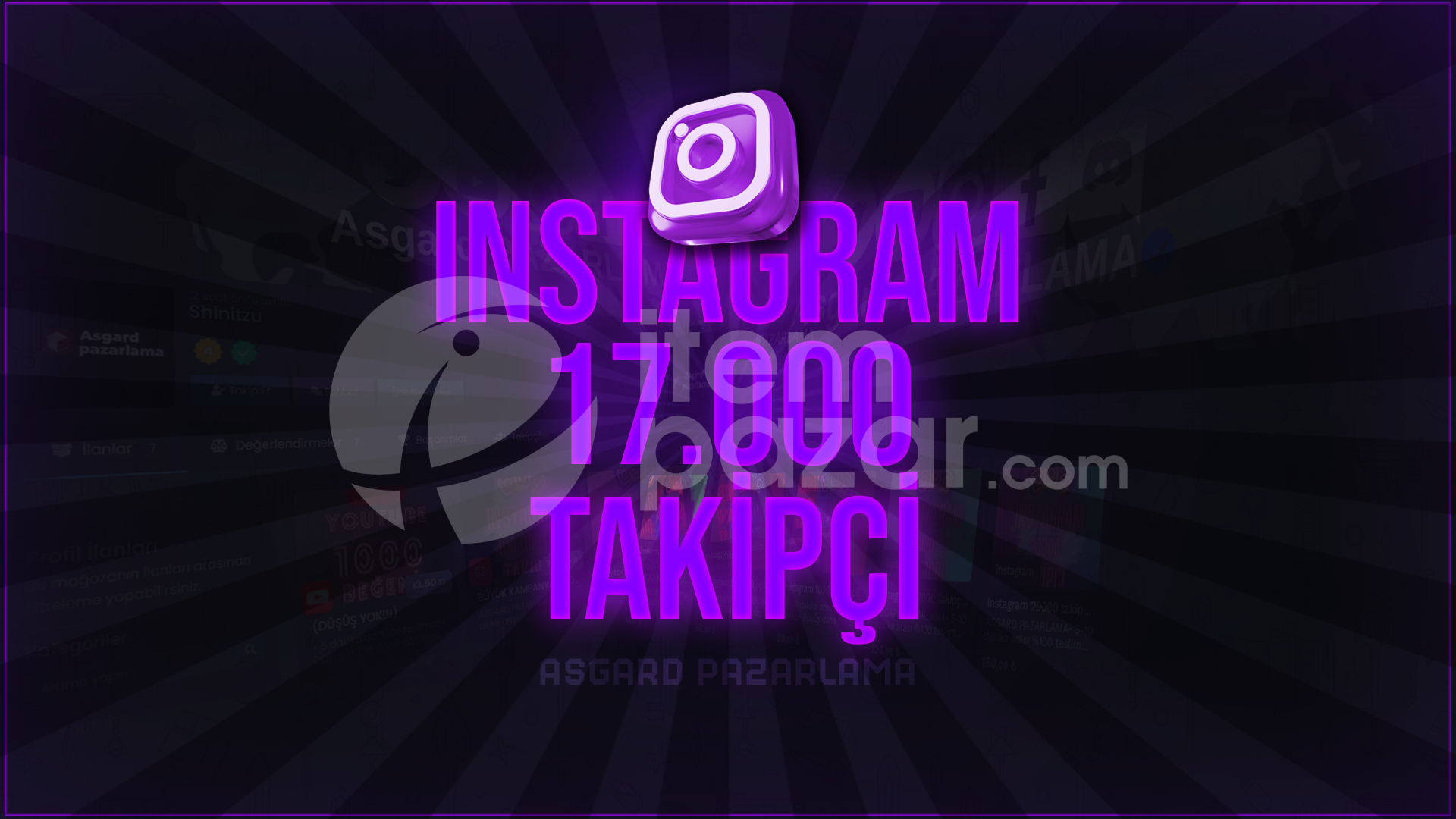 Instagram 17000 Takipçi!! [DÜŞÜŞ YOKTUR]