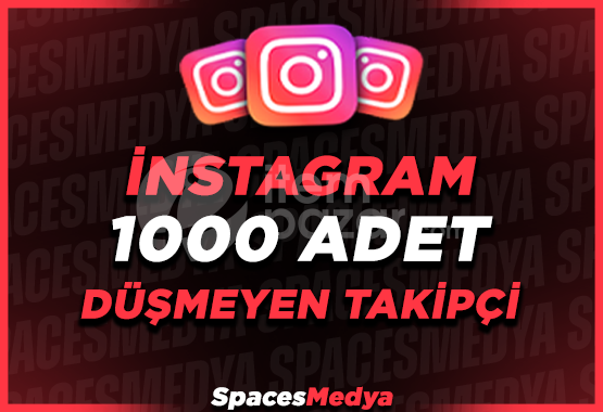 Instagram 2000 Adet Düşmeyen Takipçi