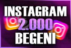 ✨İnstagram | 2000 Beğeni + Garantili✨
