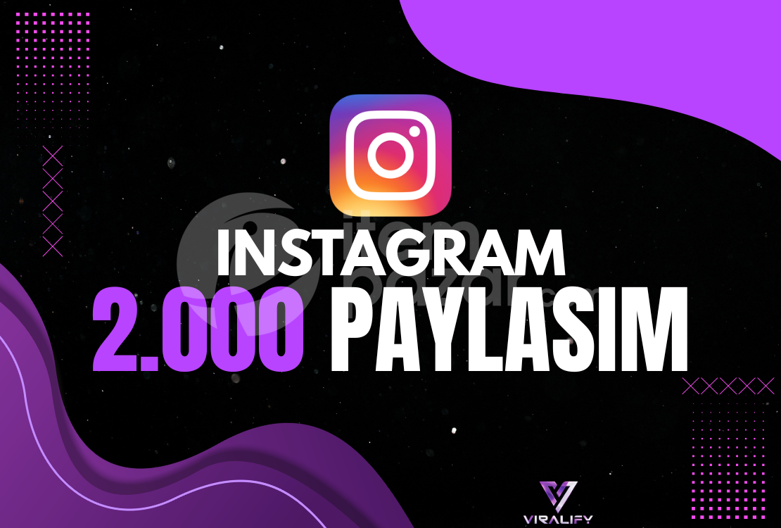 ⭐️INSTAGRAM 2.000 PAYLAŞIM - HIZLI⭐️