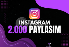 ⭐️INSTAGRAM 2.000 PAYLAŞIM - HIZLI⭐️