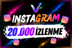 ⭐️İNSTAGRAM 20.000 İZLENME - HIZLI⭐️